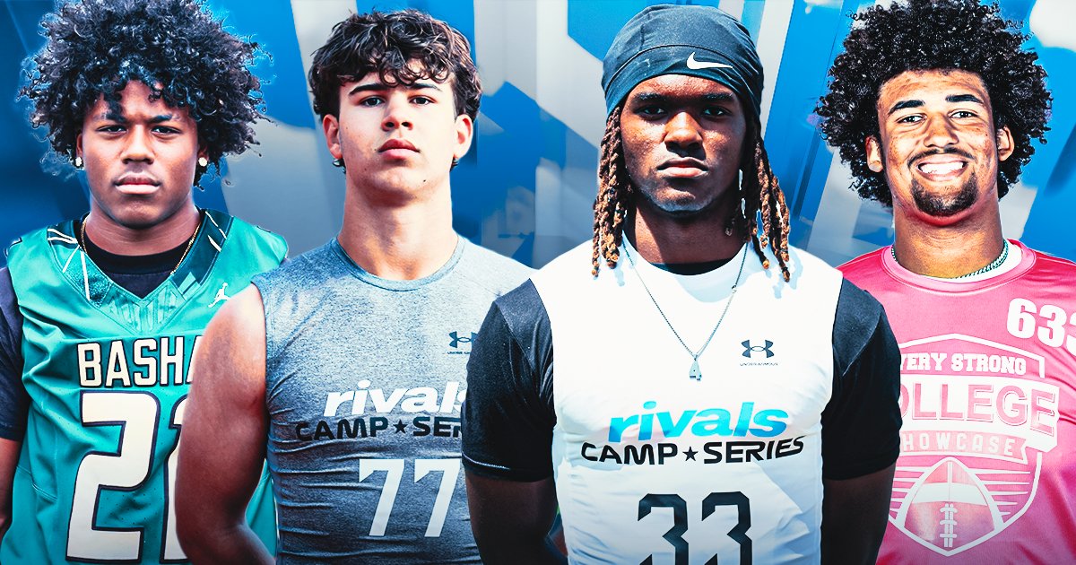 BrandonHuffman's tweet photo. NEW: The West is strong in the class of 2029.

And coaches are already making moves in the region, with the trenches loaded but also a deep and talented group of defensive backs.

Several of the top recruits, including a number in the inaugural Rivals 100, have big fall visits lined up.

Read: https://t.co/YccBb8AxNX