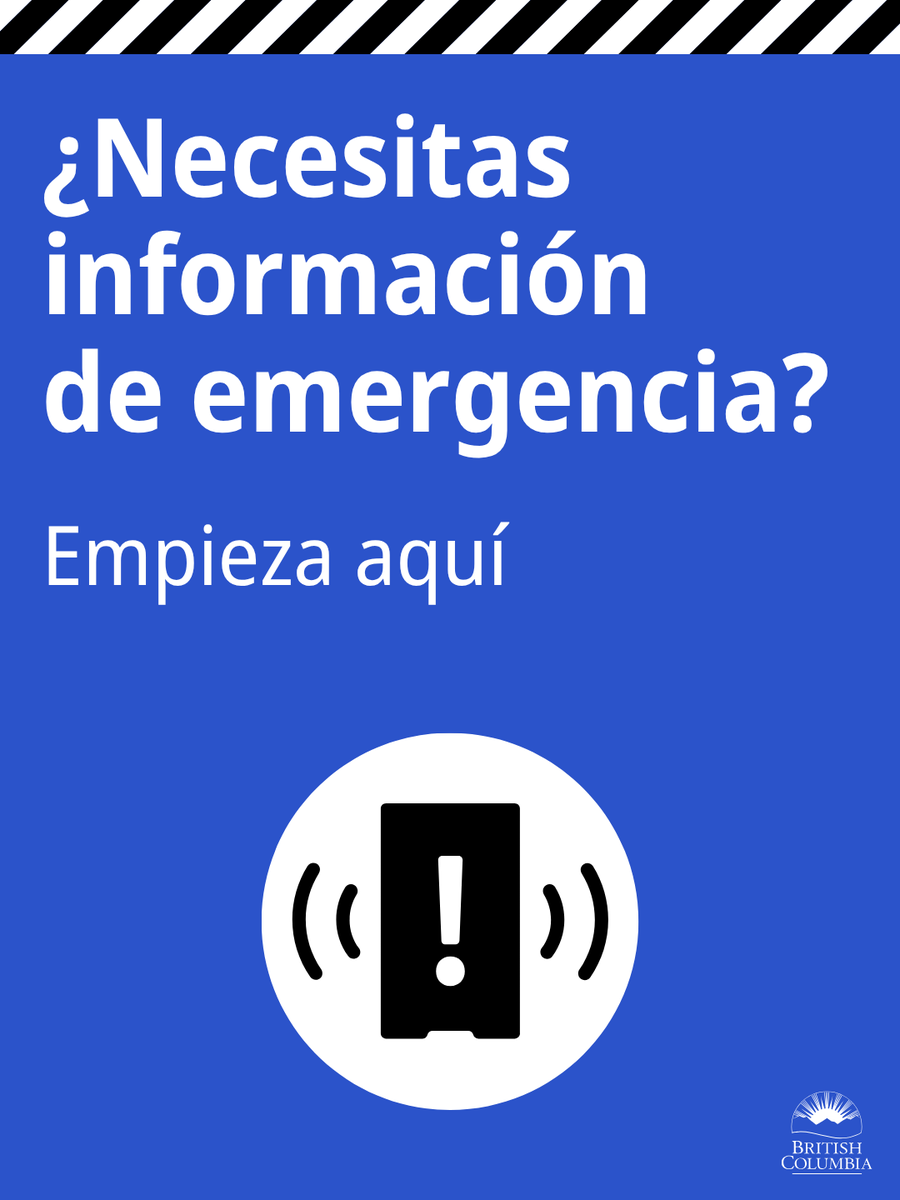 ¿Necesitas
información
de emergencia?
Empieza aquí