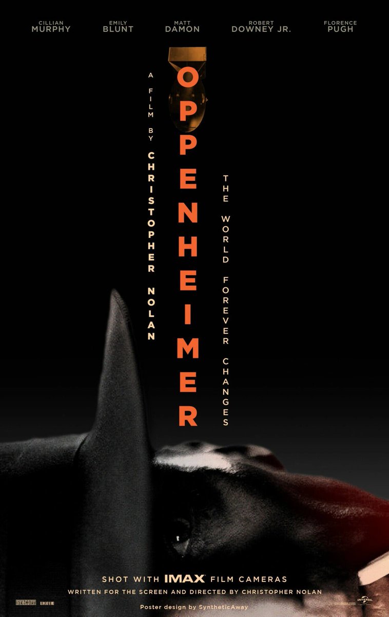TylerPonticell1's tweet photo. Just binged Oppenheimer and still reeling—this isn’t just a biopic, it’s a seismic cinematic punch that’ll linger in your mind for days. Must-see on the biggest screen possible! https://t.co/7vgIDkz8AP