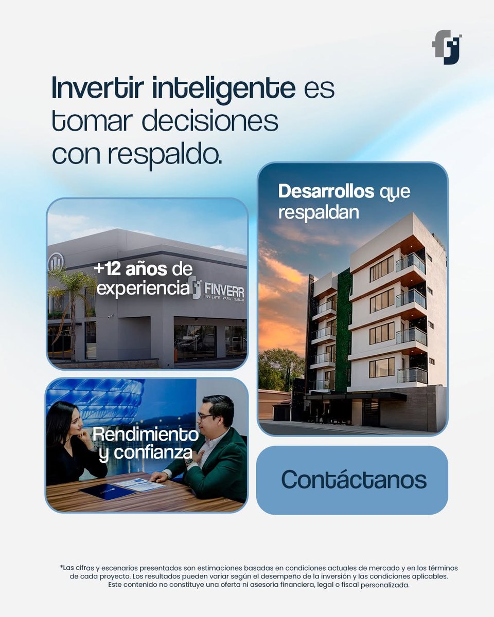 JLMNoticias's tweet photo. Construir patrimonio requiere decisiones inteligentes 💡
En Finverr te acompañamos con experiencia, respaldo y un modelo de inversión pensado para el futuro.
¿Quieres conocer más? Estamos para ayudarte.
📲 Comunícate: 449 425 5060
#FINVERR #InvierteParaGanar #EducaciónFinanciera #Inversiones #JLMNoticias
#JoséLuisMorales #Aguascalientes #Ags #NiMásNiMenos