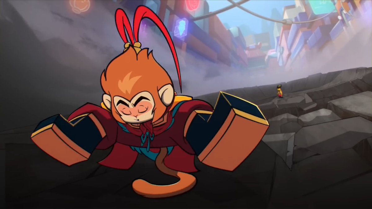 Lotus_Shade123's tweet photo. I want more of him when he used his tail  💕💕💕my god I love wukong s1💕🐥 https://t.co/L0WAdqYaGz
