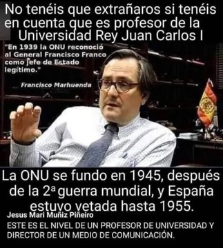 Antonperilon's tweet photo. Marhuenda o el mejor ejemplo de lo que pueda ser un Imbécil con título. https://t.co/zkhQy3CP3y