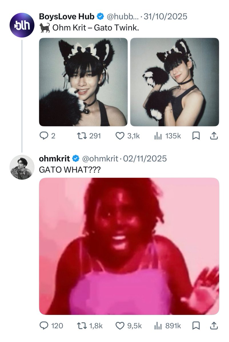 hubboyslove's tweet photo. hoje é dia nacional do gato preto na tailândia! parabéns pro gato preto twink mais divo https://t.co/3YfUd8DC0e
