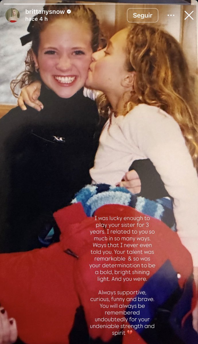 notgwendalupe's tweet photo. Brittany Snow pays tribute to Hayden Panettiere 🤍 https://t.co/n4EIsxeakY