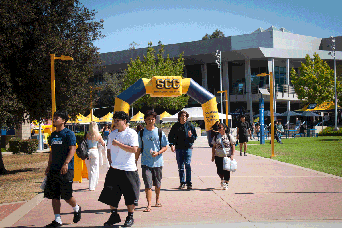 SantiagoCanyon's tweet photo. Welcome to Day One of the Fall 2026 semester! https://t.co/o9JgKqSQil