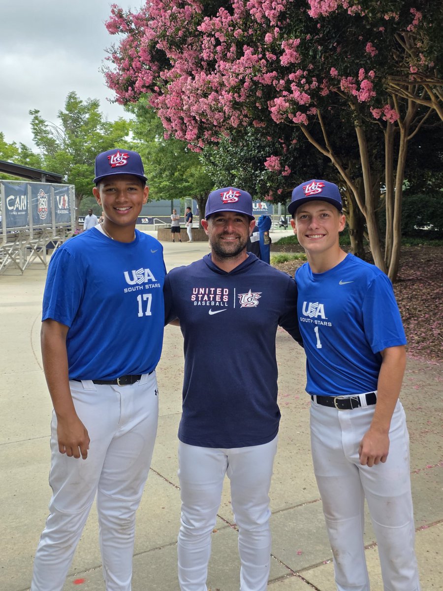 Tristanjohnso6's tweet photo. Had a great week in Cary, NC at the 15u #NTIS Championship Cup. King George HS Baseball was well represented! https://t.co/H8XImV3GRP