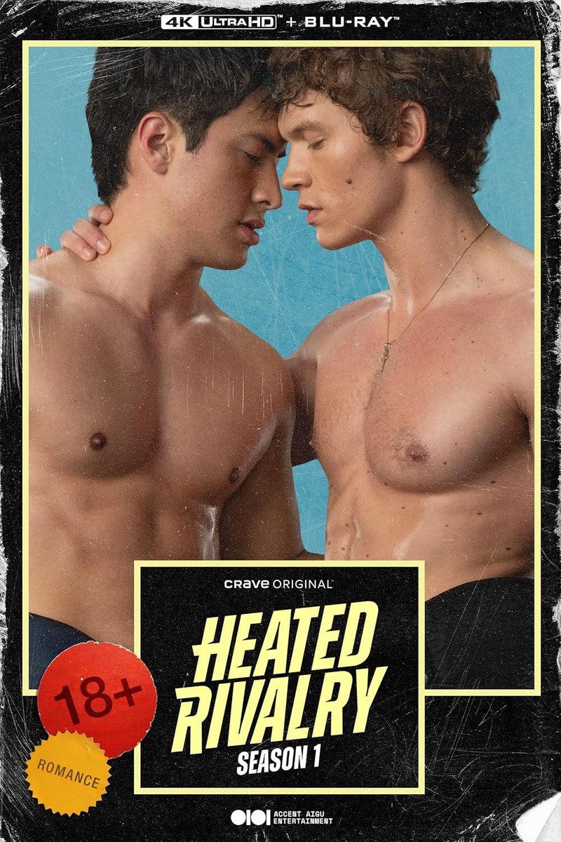 connorstupdates's tweet photo. First look at the 'Heated Rivalry' Season 1 Collector’s Edition UHD & Blu-ray!

The release will include behind-the-scenes footage featuring the cast, interviews and episode introductions from Jacob Tierney, Rachel Reid and Brendan Brady, deleted scenes and bloopers!

Release date is set to April 30, 2027.

🔗 https://t.co/CoPxTyw3Ua