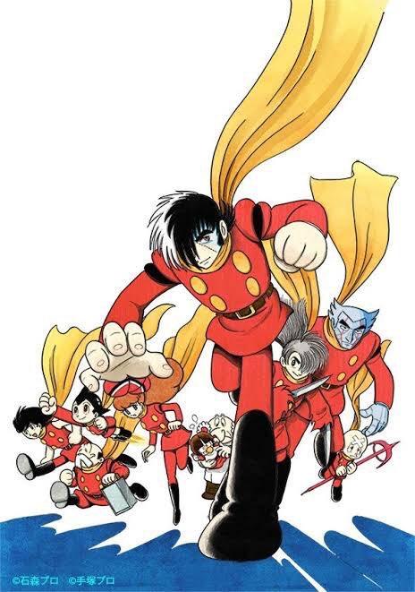 ishimoripanels's tweet photo. Cyborg 009 x Osamu Tezuka - Ishimori Pro and Tezuka Pro

(Masato Hayase draws the Cyborgs here right?) https://t.co/Y89d50hJUS