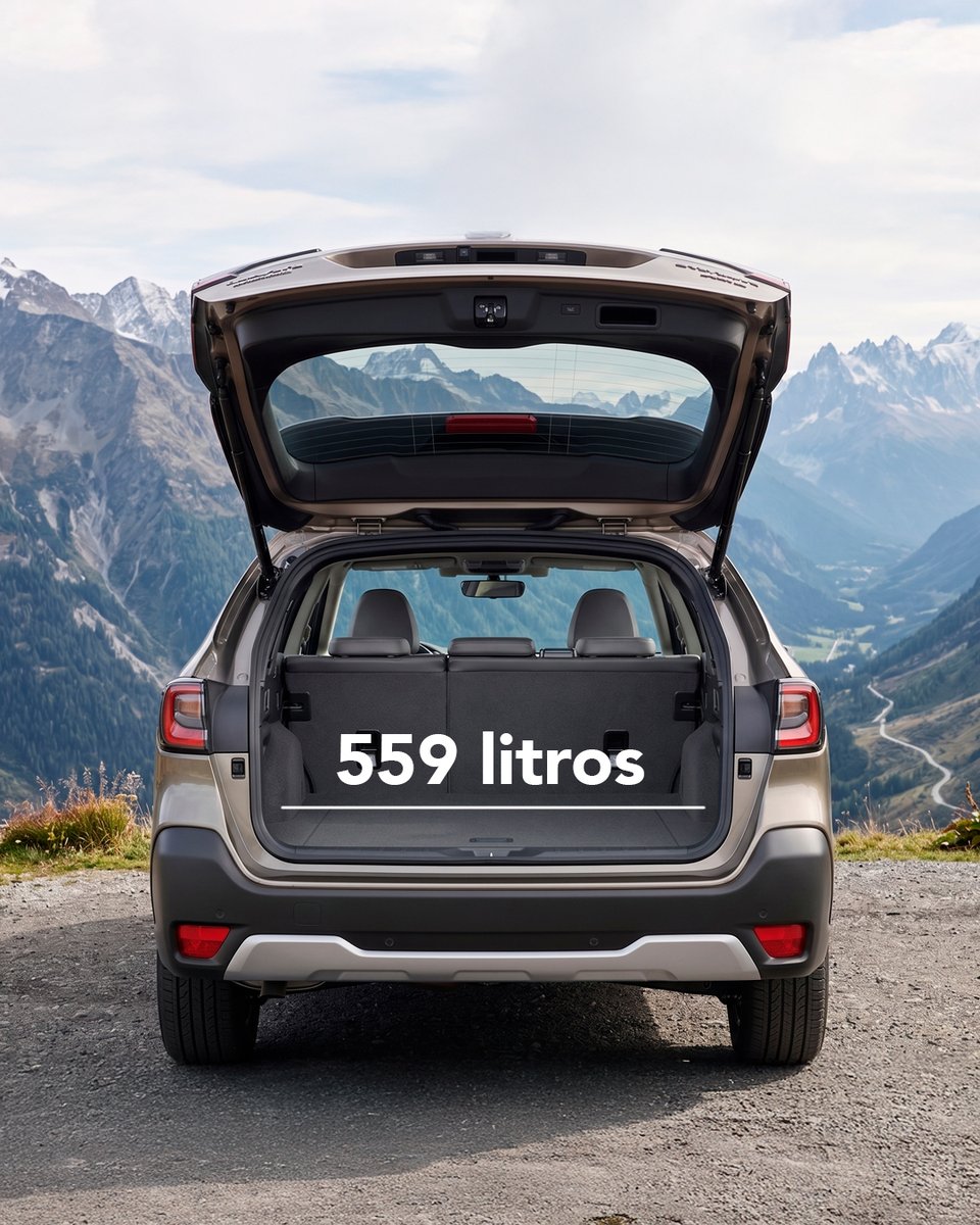 grupotarsl's tweet photo. ¿Sabías que el Subaru Outback puede pasar de un maletero de 559 litros a nada menos que 1.822 litros? 🤯📷Básicamente, espacio de sobra para meter todos tus "por si acaso", los planes de última hora y lo que haga falta. 
#SubaruOutback #Automocion #SubaruEspaña https://t.co/aMQzr0bo0M