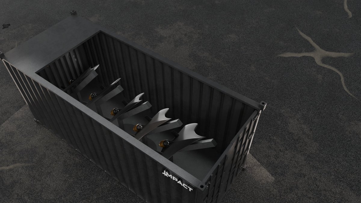 JasperLort's tweet photo. Next week you will see the real SABLE prototype.

Drones are already hitting data centers, refineries and airports. Defenses have to be on site before the attack, not after.

Our turbine interceptor, stored sealed at the site it protects, launched autonomously the moment a threat is detected.

Air Defense as a Service. Ready on demand.

@impactdrones