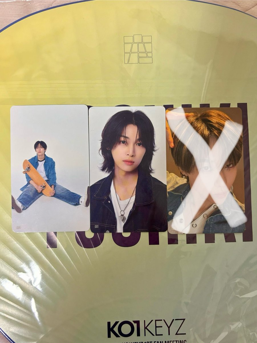 rrsja5's tweet photo. KO1KEYZ トレカ交換
【譲】画像のもの
【求】矢田なんでも
9/9神戸公演＞京都府内での交換希望です。
お気軽にお声掛けください🙇‍♀️ ̖́-
#KO1KEYZ #KO1KEYZ交換 https://t.co/7l0mMkVvrX
