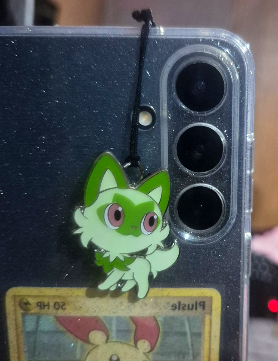 viczineas's tweet photo. como eu nao uso esse pin eu fiz de chaveirinho pra por no celular! https://t.co/JLTdExlXxa
