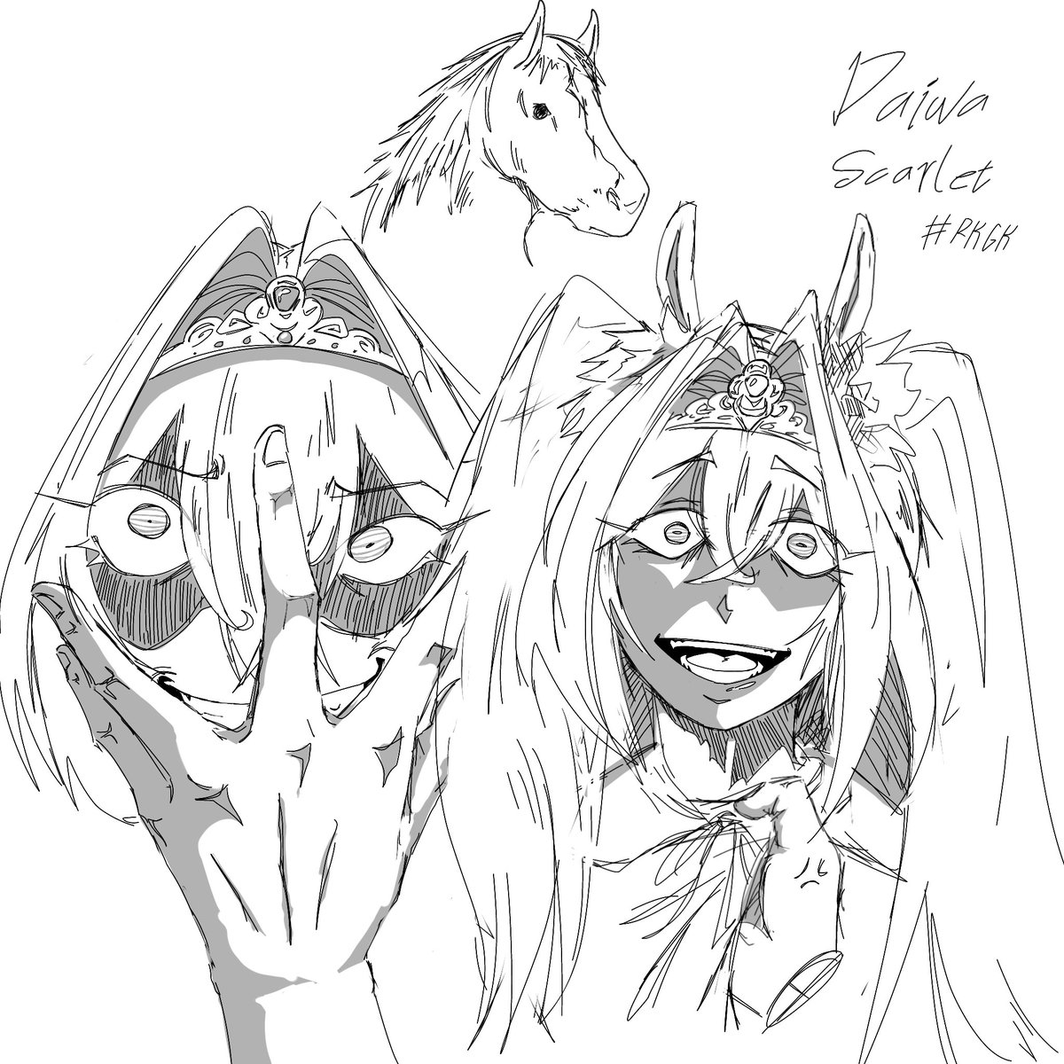 ArtistCiko's tweet photo. old daiwa scarlet doodle

#umamusume https://t.co/c2WtSrgIZB