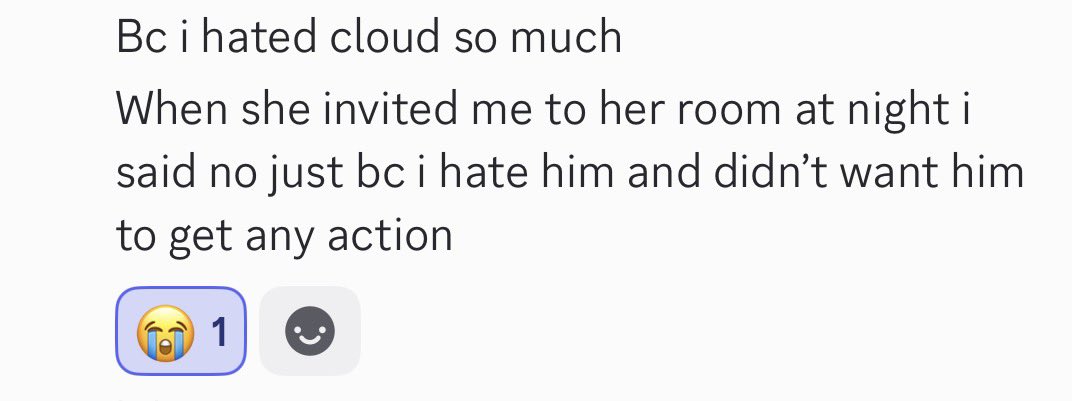 lilynsword's tweet photo. friend started playing ff7… 😭😭😭 https://t.co/6RVRNpiO1I