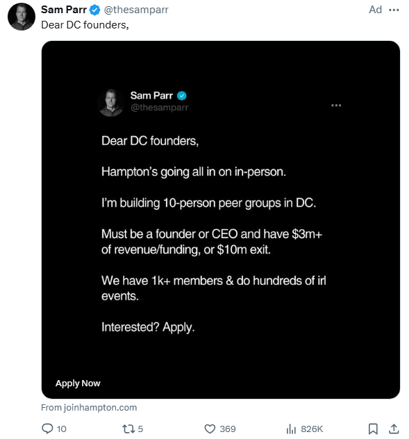 mrmattimation's tweet photo. why am i getting this ad that is a photo of a tweet inside another tweet which i am now photographing so it's a tweet in a tweet in a tweet, what about me screams "has $3 million in revenue" https://t.co/uI6diet8zC