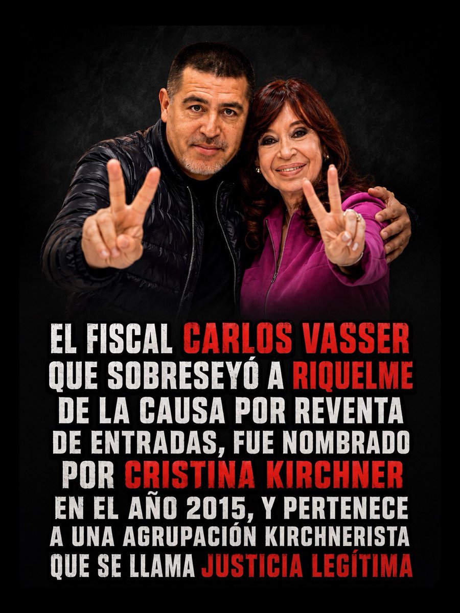 Marraxeneize's tweet photo. Mira vos che… que casualidad, no?

Otro favorcito político que Riquelme le va a deber al Kirchnerismo. https://t.co/CJ0wPZuyIe