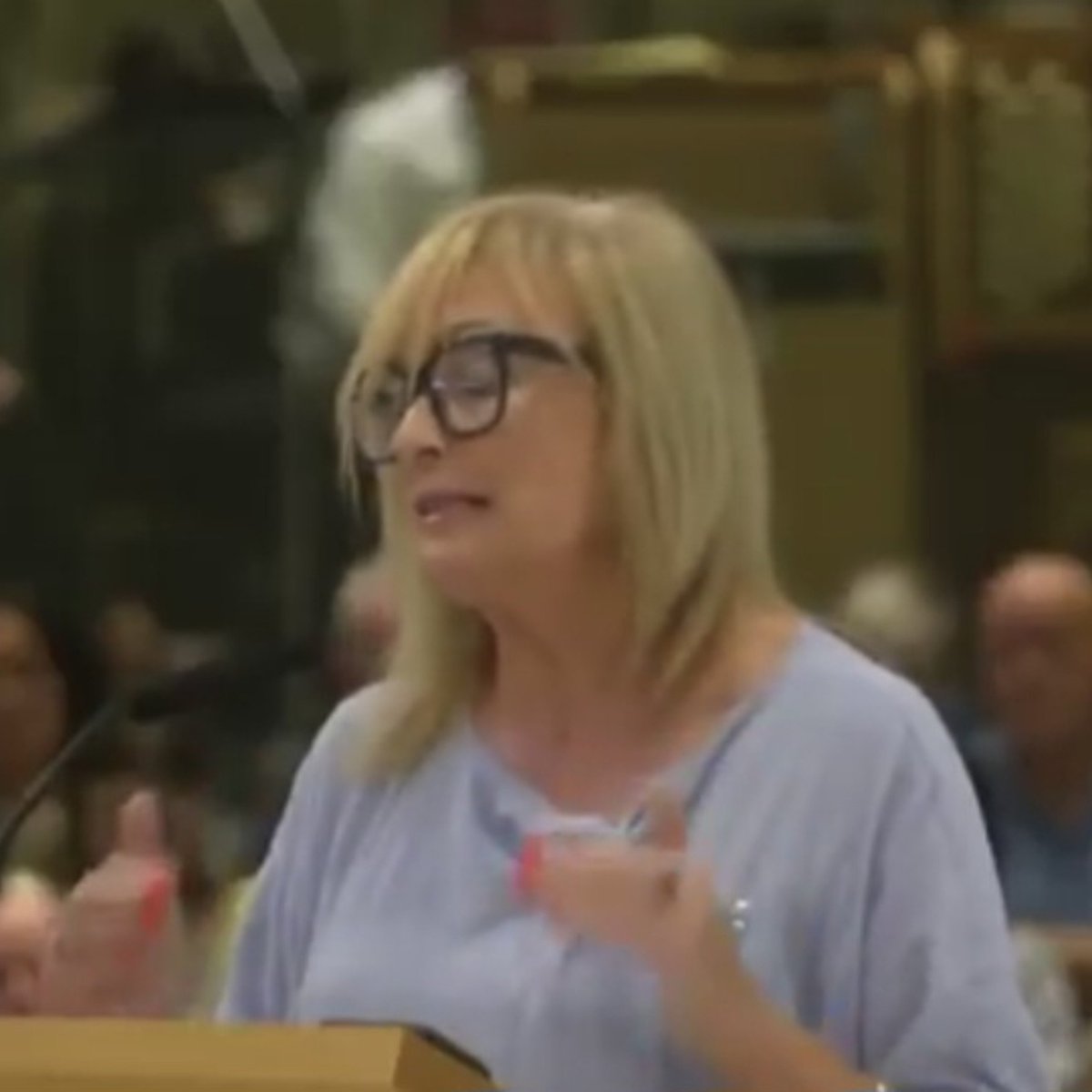 CatholicArena's tweet photo. IRELAND 🇮🇪 

Knock Novena homilist Mary Kennedy told the crowds at the Marian Shrine, on the eve of the Feasts of the Assumption and of Our Lady of Knock, that she wishes that the church would bring in priestesses

She lamented the 'male dominated ministry' https://t.co/5BXR7fXQI9