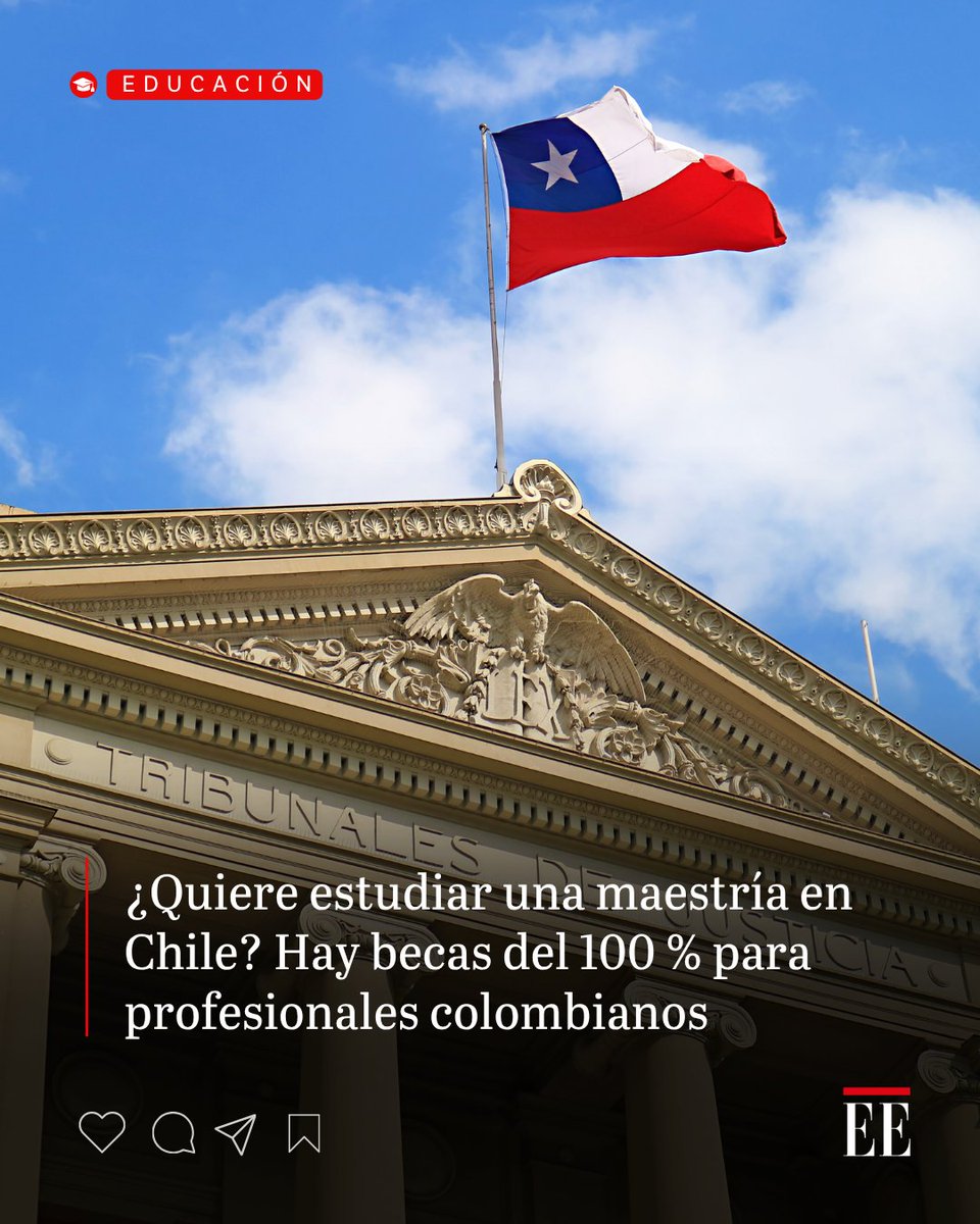 elespectador's tweet photo. Las becas además incluyen ayudas económicas para los gastos de textos, materiales de estudio, y para el apoyo de la tesis. 👉 https://t.co/YKk7N37Dbv https://t.co/lk5MeMDQ9t