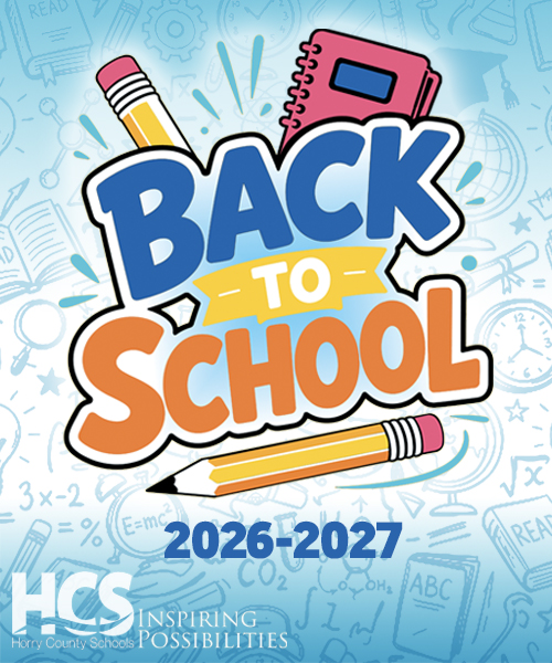 HCSInfo's tweet photo. The first day of school is almost here and we're ready to welcome our students back! Remember to tag your photos with #HCSBacktoSchool or email them to hcsinfo@horrycountyschools.net!
Visit https://t.co/kCf4asBLoN for more info and get ready for 8/19! https://t.co/1OukIIySbS