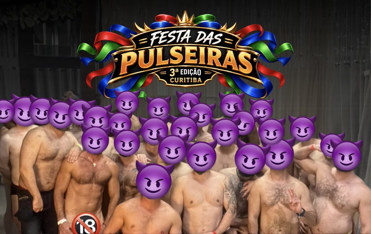 trisaldeativos's tweet photo. A foto oficial da festa com parte do elenco. 
40 machos deliciosos se comendo de todo jeito, que delícia…. https://t.co/DCez4GogDE