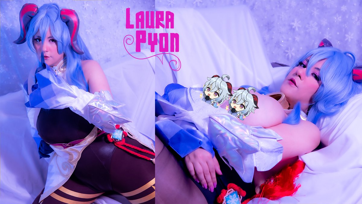 pyon_oppai's tweet photo. Your favorite goat girl welcomes you my darling, Ganyu is such a cutie and I loved cosplaying her, this outfit felt so cute and my boobs looks so sexy🥰🥵

Would u give me your milk?
Ganyu phtoset has lots of ass pics and of course a lot of topless for you

Get it on DM or k0-fi https://t.co/R0uEJhmf5g
