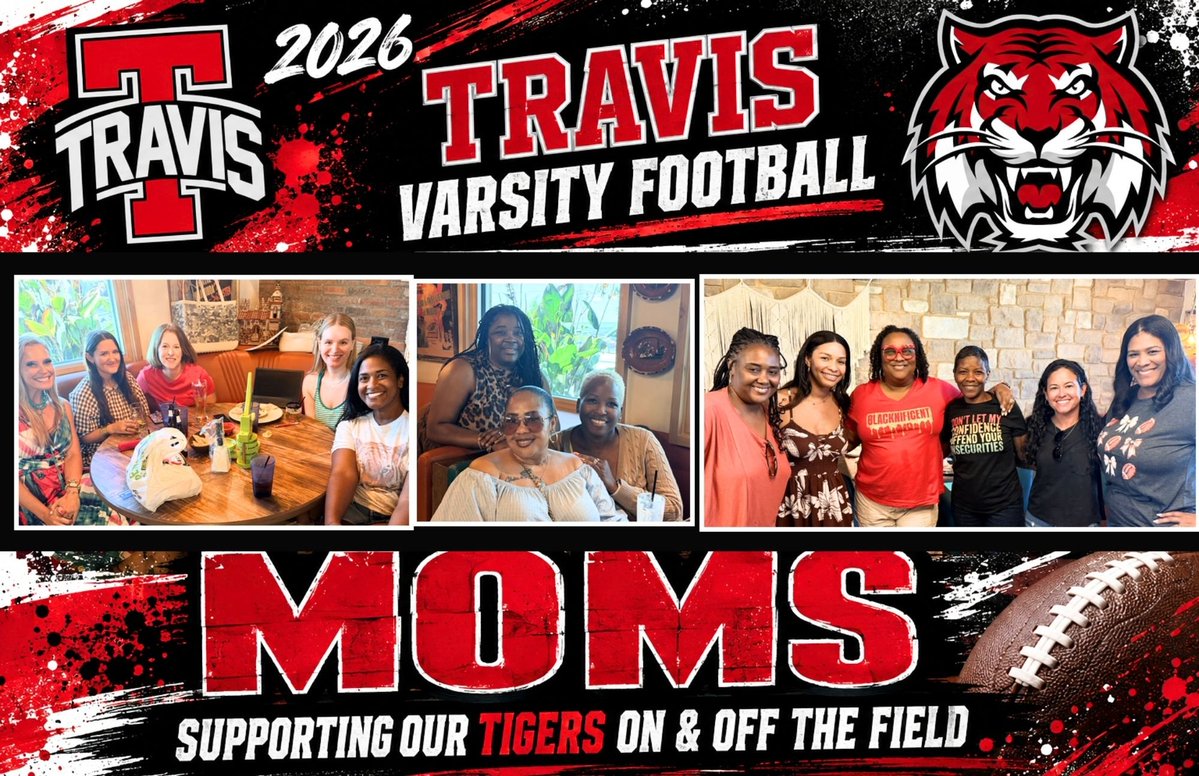 BoosterTravis's tweet photo. One of the BEST things about Travis High School Athletics is the incredible SUPPORT and LOVE we receive from our Moms, Dads, Grandparents, Guardians, and our entire Travis Community!

You are an important part of what makes Travis Athletics so special❣️ https://t.co/Z74FxSu1Y6