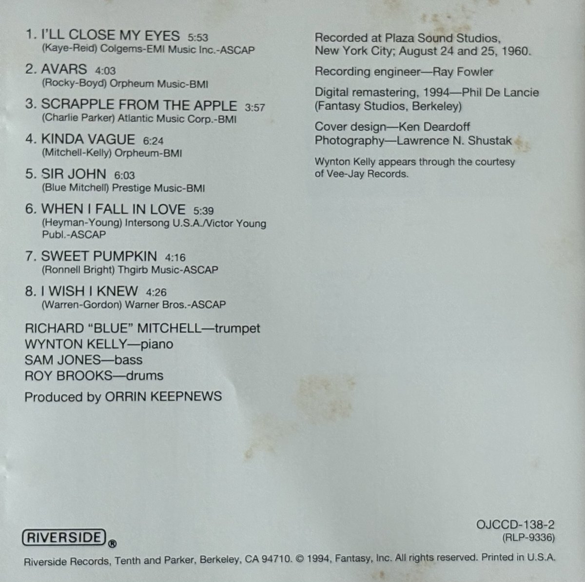 OM7341861341855's tweet photo. I'll CLOSE MY EYES - BLUE MITCHELL  https://t.co/avPZ8Wco3V
今日の車載💿  🚙💨
ﾕｷｨﾚﾙﾅさんの投稿で目に付いたB.ミッチェル氏のジャケット。H.シルバー氏のサイドマンの印象強し
"BLUE'S MOODS"／Blue Mitchell
(1960年8月録音)
#BlueMitchell
#WyntonKelly
#SamJones
#RoyBrooks
#音楽三昧 https://t.co/yuKqL1AABv