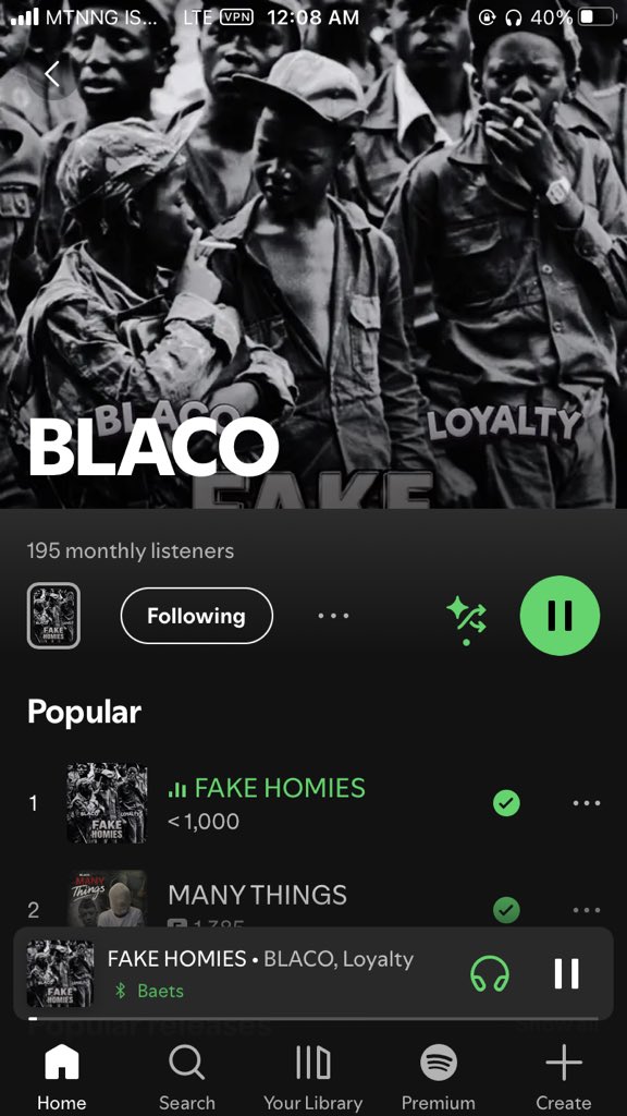 BlacQ45's tweet photo. Day 2 of posting my Spotify account 🕊

https://t.co/AK52MObbDl https://t.co/qvDk7YUyJl