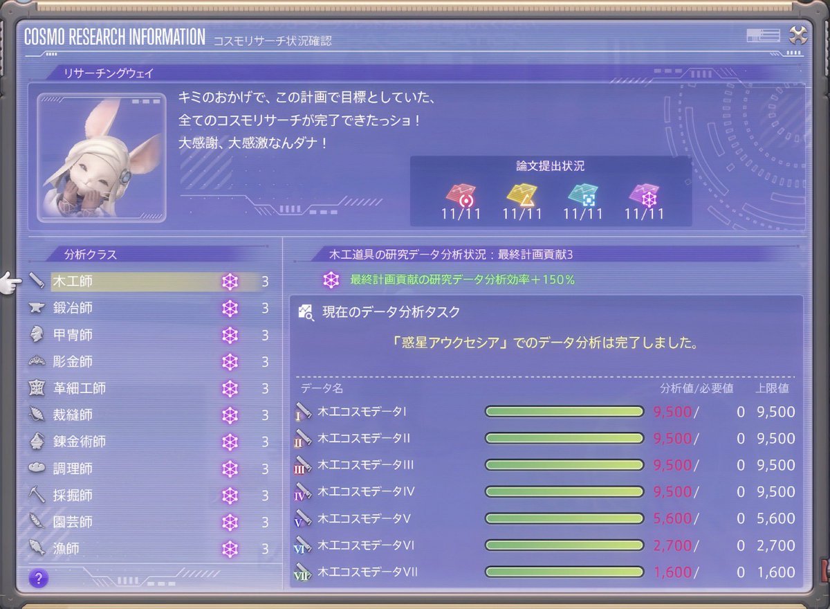 _ructter's tweet photo. お盆休みの思い出〜 コスモツール制覇✩‧₊˚🔨

🔖⸝⸝⸝┊#おはミド┊#ミドラン┊#FF14SS┊ https://t.co/KSEVOYNSOT