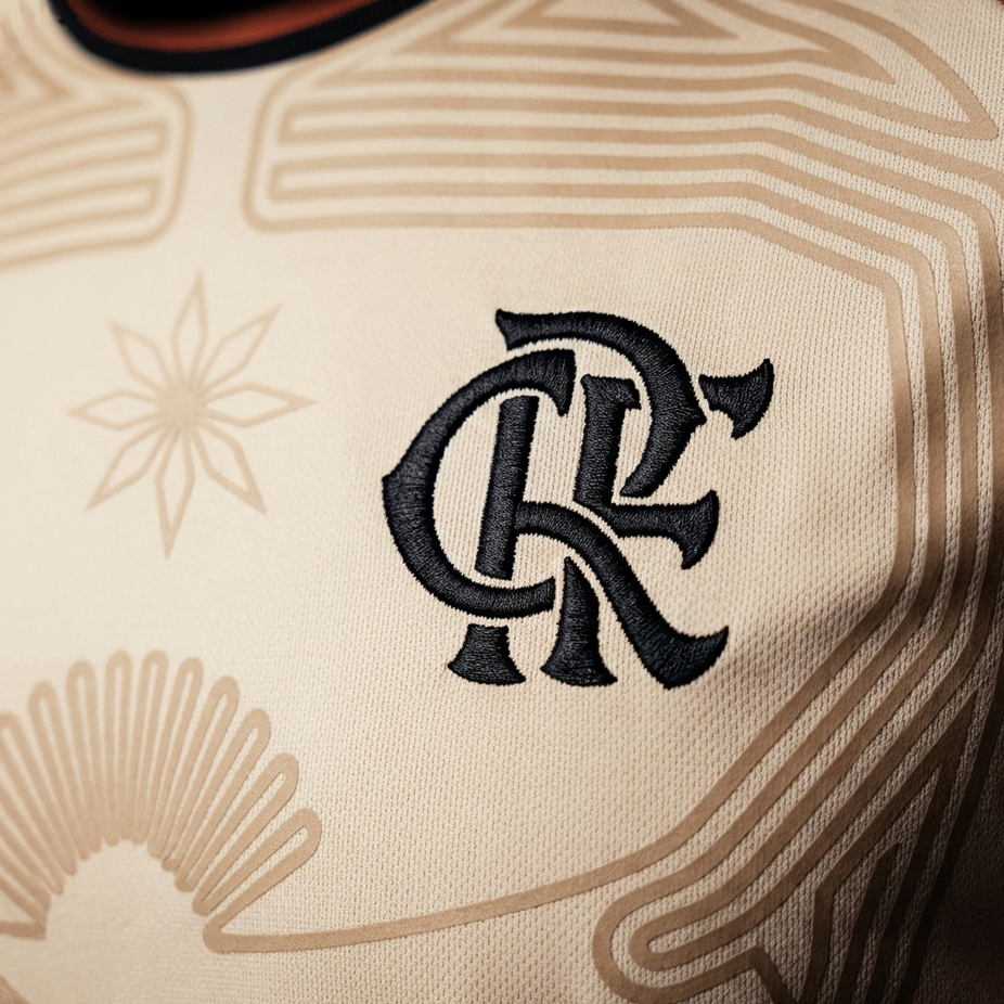mgluz's tweet photo. Cada detalhe da ilustração foi pensado para representar essa conexão mágica do Flamengo com a cidade de Lima. As linhas de Nazca traçam essa conexão. https://t.co/4vmypW7y3H
