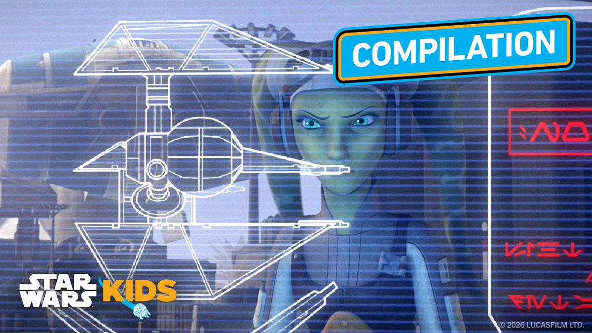 JediNewsNetwork's tweet photo. Shiny Upgraded Star Wars Ships and Tech | Compilation | Star Wars Kids - https://t.co/BJYeMCCPcQ #StarWars #disneyplus #DisneyPlusUK #DisneyJunior #StarWarsKids #StarWarsResistance #Resistance @TheCloneWars #TheCloneWars #StarWarsRebels https://t.co/04rbJbAtu2