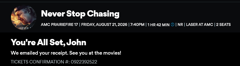 thestormseeker's tweet photo. Got my tickets! https://t.co/awfj2TgM3U