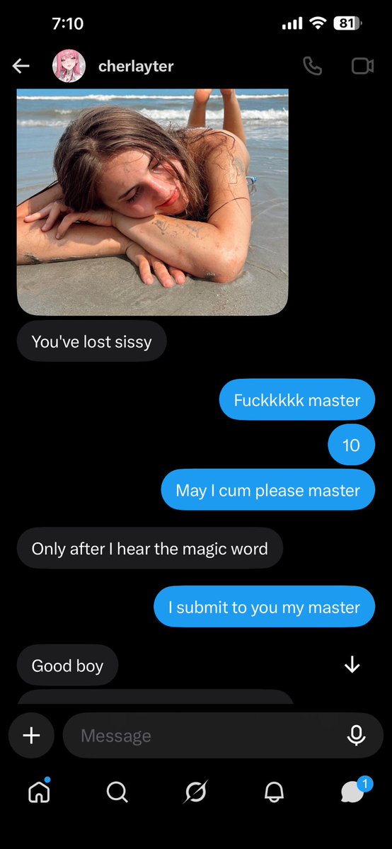 rubyROCKS345's tweet photo. @Cherlayter is a dominate perfect being and rlly showed me how much of a sissy I am and breaking me down and also I am her sissy now and it’s perfect I liver she owns me https://t.co/TrpOxiJTCk
