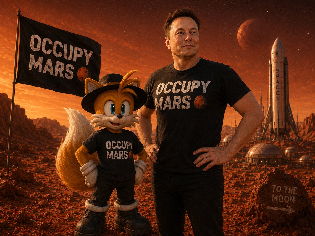 tailzgainz's tweet photo. 0xc3a87b4222bb762c16d21dcdbdc4fdddd39e7777

@elonmusk and I are going to be the first inhabitants on Mars. You coming with us or staying behind?

@SpaceXploreComm has done a great job of raising almost 30,000 USD for the mission to mars and continues to spread this message for the sake of space exploration!

I'm excited for whats to come!