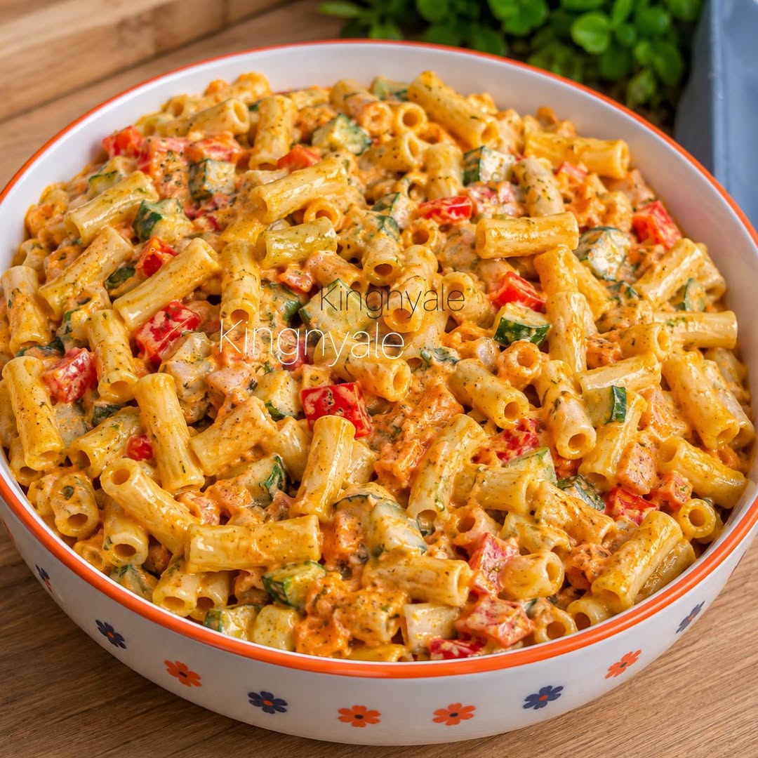 BestEverFoodRcp's tweet photo. Delicious pasta salad 🥗 https://t.co/rNDW7HNuHu