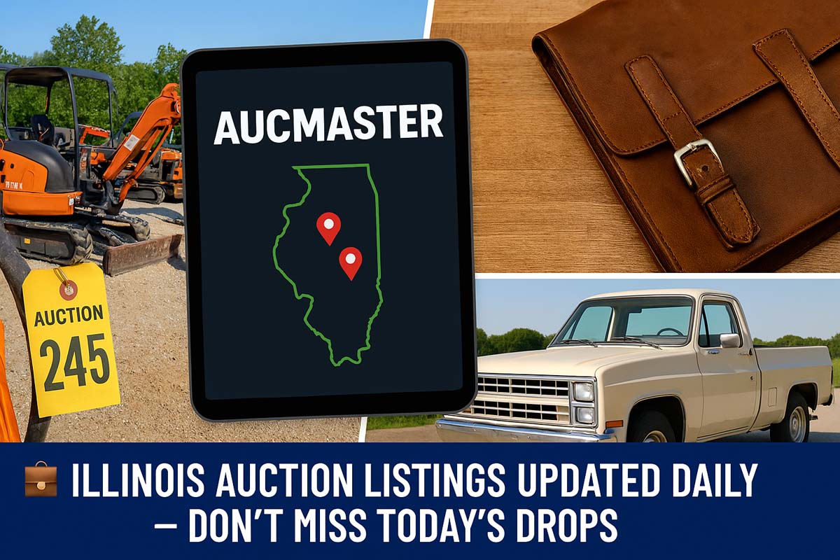 thebidblog's tweet photo. 11 New Auctions in Illinois https://t.co/OLdtCBvCX6 #auction https://t.co/xMyWg8e2mu