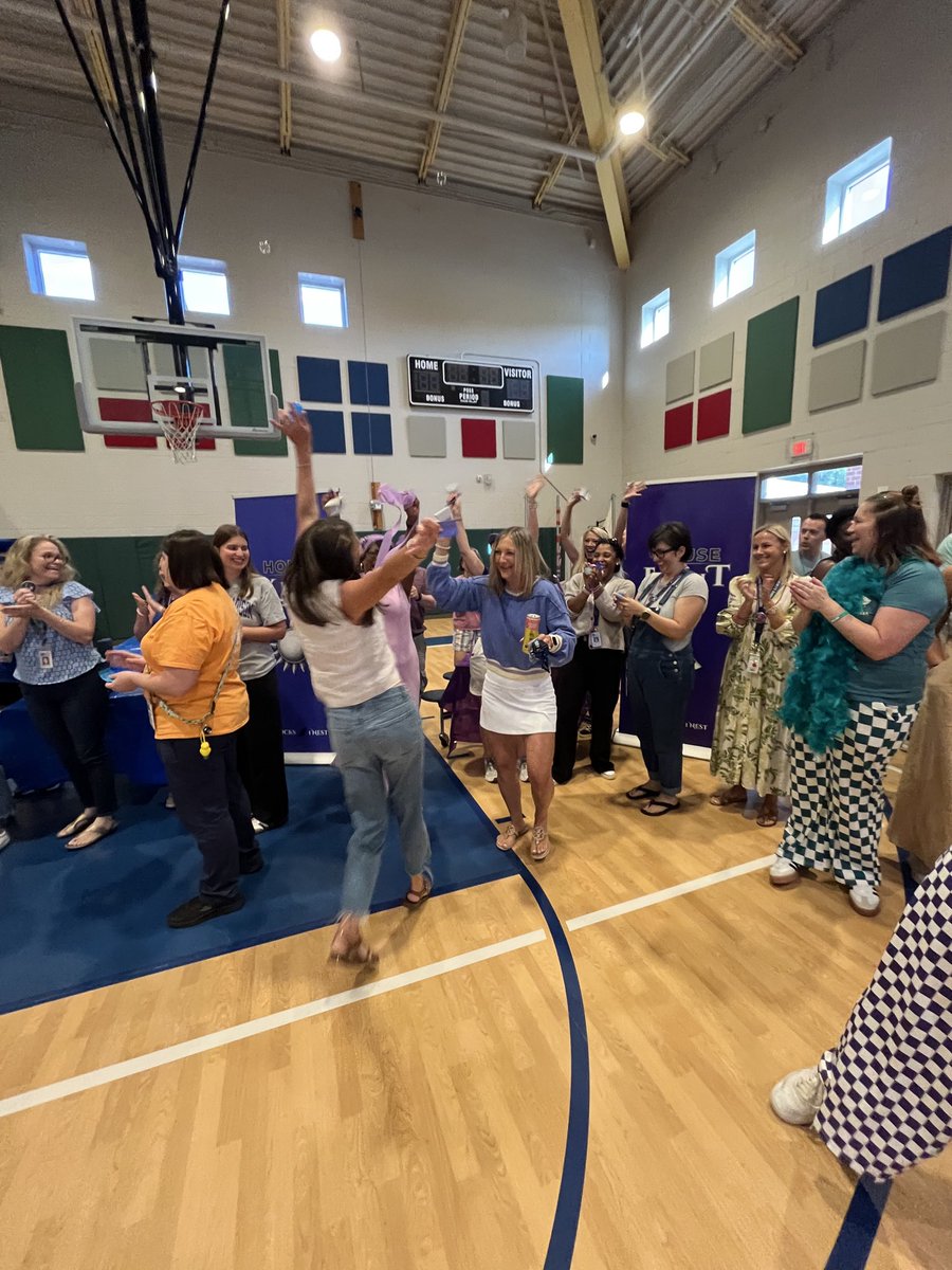OldHundredES's tweet photo. The House System is HERE! This year is all about community, teamwork, and belonging! Our staff know their houses, the pride is rolling, and the excitement is building!

We are 8 flocks, 1 nest! 
♥️💙💜🩵🩶❤️🧡💛
#8flocks1nest #housesystem https://t.co/SP8JhggA49