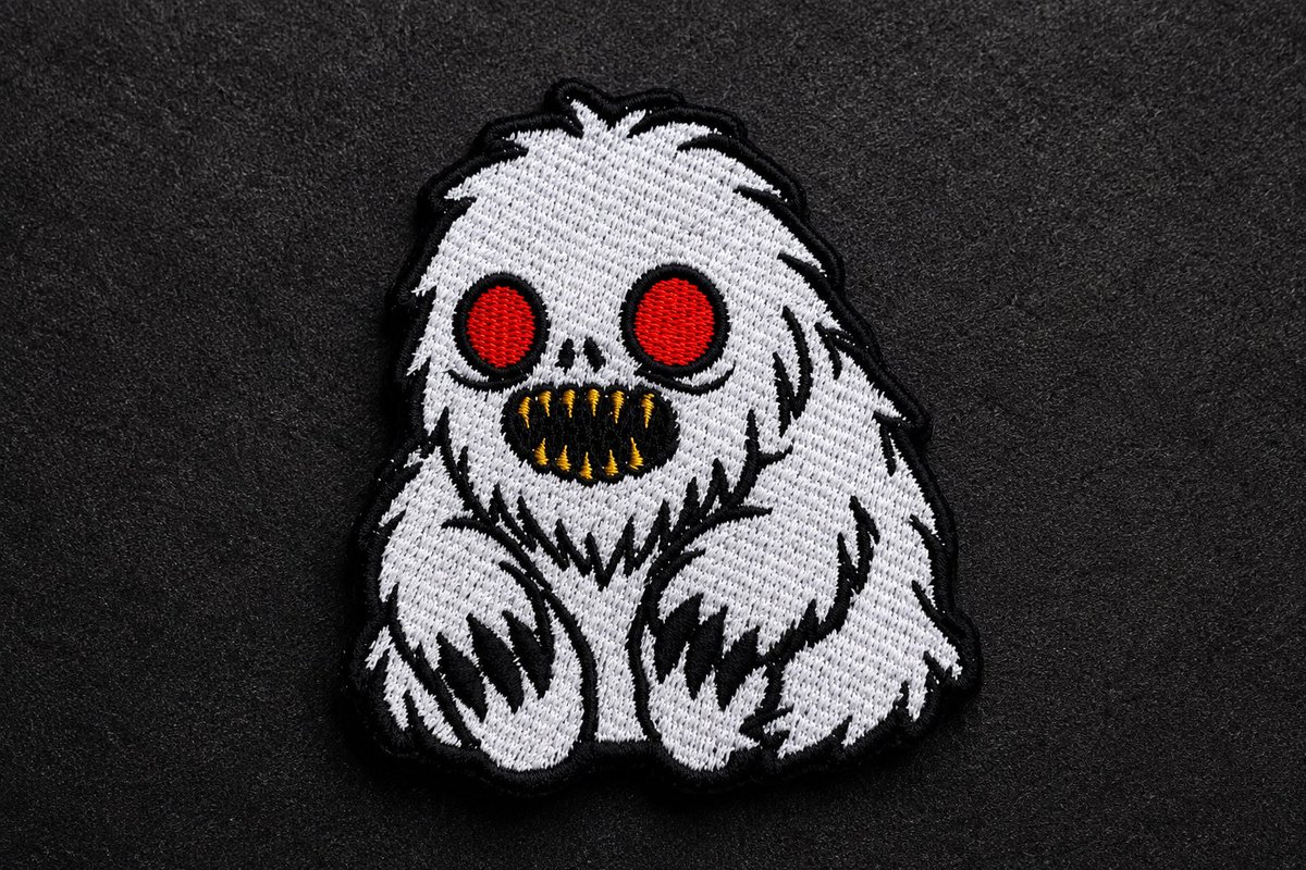 PatchAholics's tweet photo. yeti horror patch what do you think? 🫈 https://t.co/oWMNchkX1R