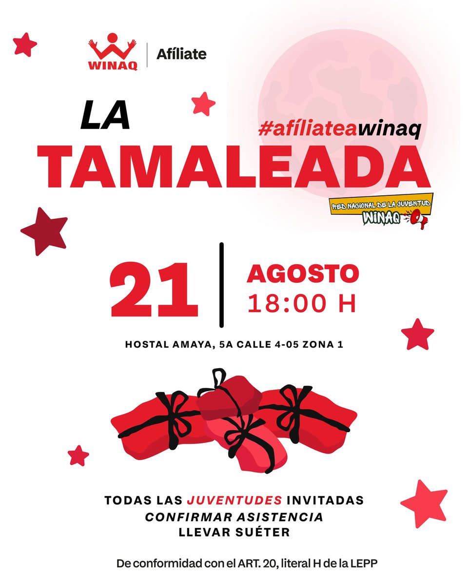 OnlyenmiGuate's tweet photo. Espacio para todos los que quieran conocer un poco más del @MovimientoWinaq . https://t.co/TZgtIEyYEc