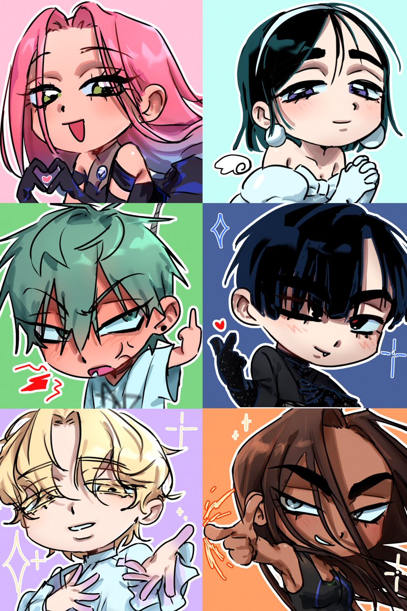 hawk_till's tweet photo. alnst chibis hehe https://t.co/W8EeCuOMy9