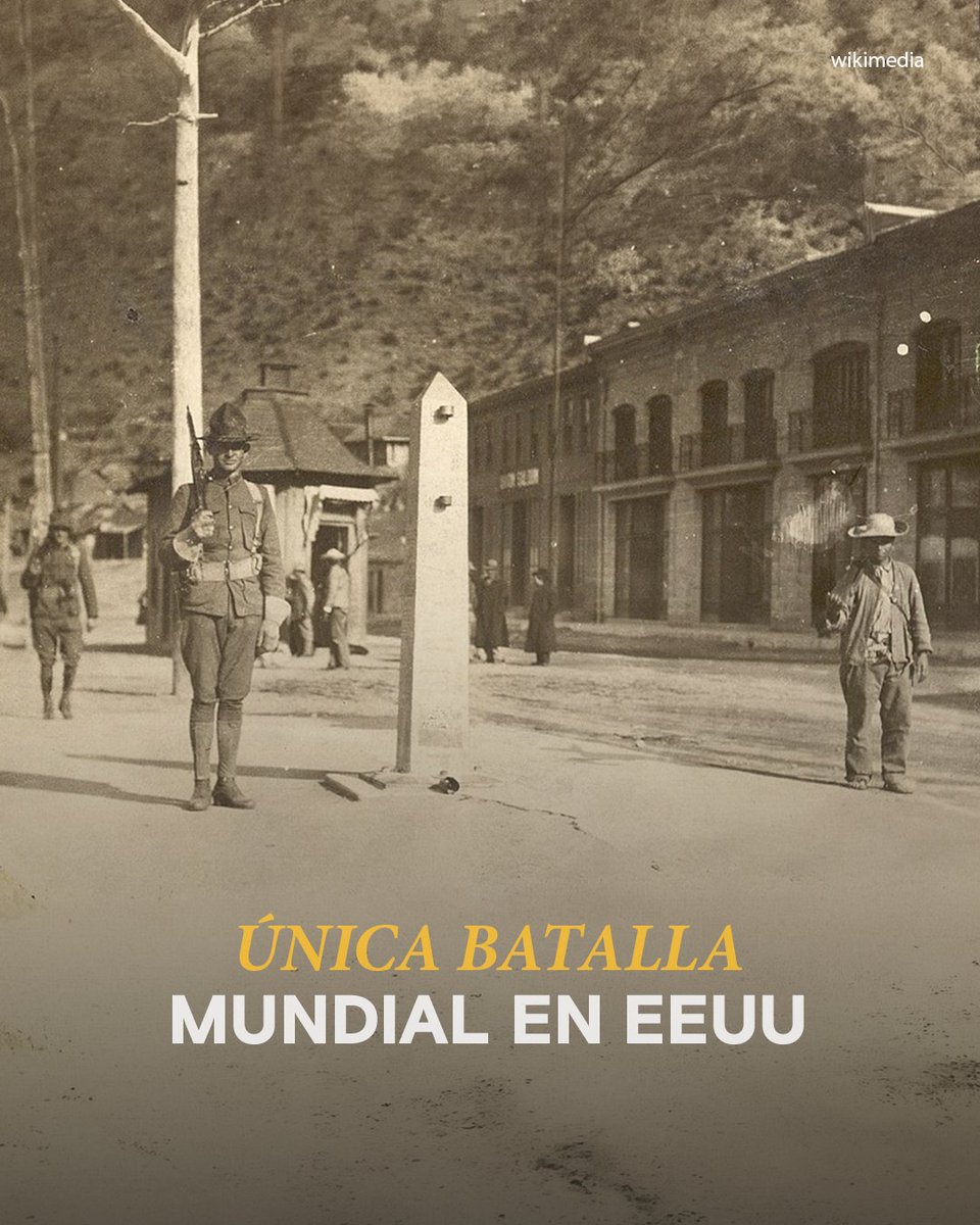HistoryLA's tweet photo. #HoyEnLaHistoria En 1918, se libraba en la frontera entre México y Estados Unidos la Batalla de Ambos Nogales, un enfrentamiento ocurrido durante la Primera Guerra Mundial y la Revolución Mexicana. https://t.co/OUhgYEtfoA
