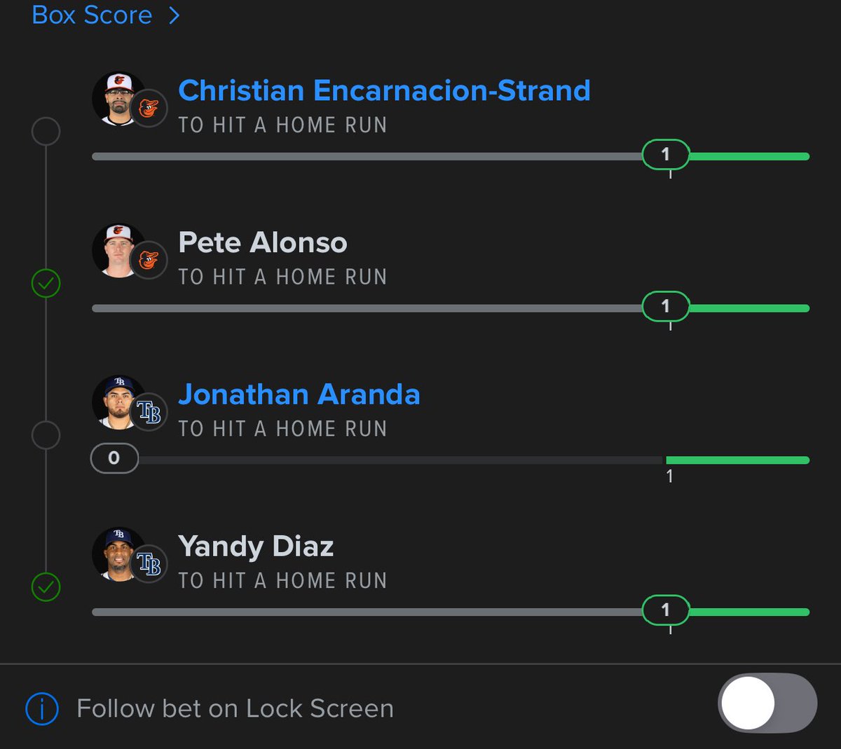 BetBlazePicks's tweet photo. @MLBHR Fuck that wall https://t.co/APPVYYzych