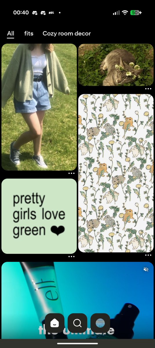 tarapoplexy's tweet photo. @tgzpriv @meanmedianmoder MINE mine is like cats in nature and thr colour green and cottagecore and goblincore awsthetic https://t.co/d0Zmr5RUSM