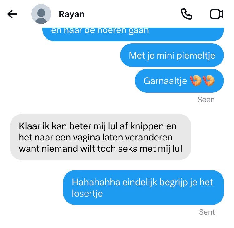 stouterdjeaya's tweet photo. Hahaha alvast een waarschuwing voor iedereen met een garnaaltje in z’n broek. Je gaat me NOOIT neuken of überhaupt mogen aanraken, alleen mannen met grote dicks mogen dat https://t.co/PCvSYrtQRg
