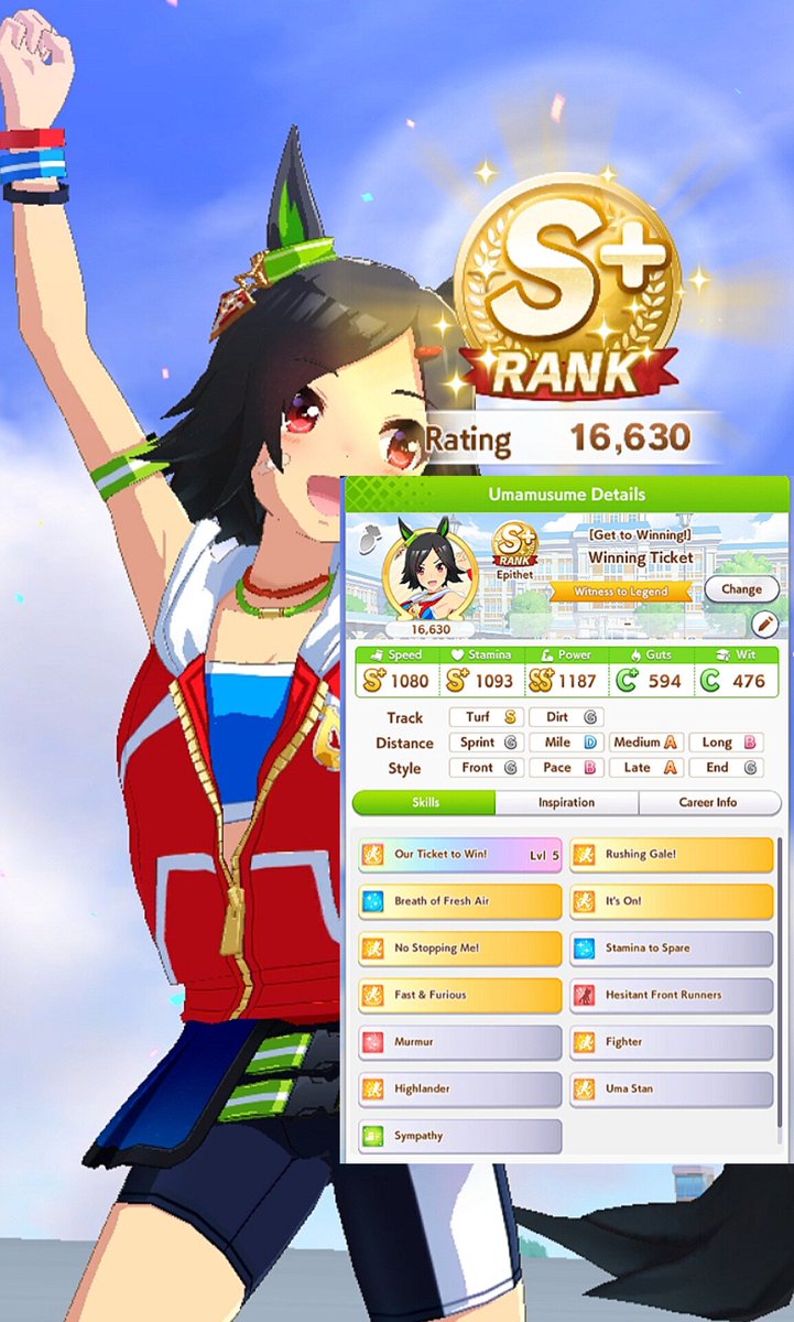 Smokesagab77's tweet photo. Hari 14/30
Main Umamusume (target UG)

Race pun kalah ama kuda NPC 🤣🤣 https://t.co/XiiOAX1KM3
