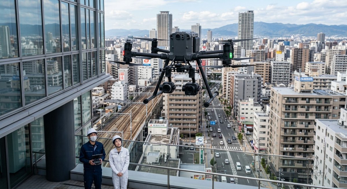 Withnology_co's tweet photo. ANA HDとWingtraが日本で広域ドローン測量・点検の実用化に向けた検討を開始しました。固定翼機による広域計測は、測量やインフラ点検の運用設計を見直す材料になります。#ドローン #ドローン測量 #外壁点検 https://t.co/4STvv9YVqX