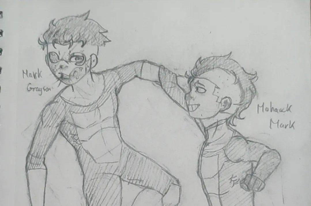 emilylovepizz's tweet photo. More art because I'm too draw new art.
Enjoy😚
#invincible
#markcest #MohawkMark #MarkGrayson #SinisterMark
#MainHawk #SiniHawk https://t.co/Jk1tJoK4Ut