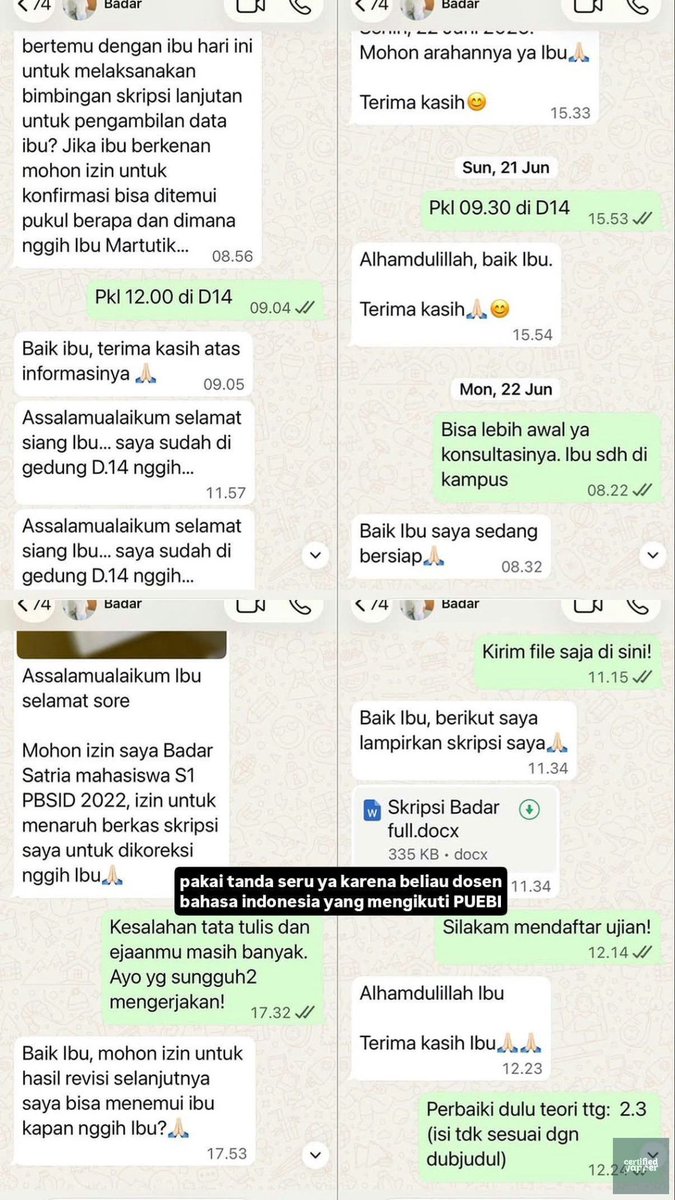 yappingbase's tweet photo. intinya yap!
- ada mahasiswa bikin konten, viral di toktok sampe kalangan dosen
- dosennya difarming seakan ga pernah bales chat dia, padahal aslinya dosennya baik
- photo awal yang dia pake pas sidang jg aslinya dari dosennya
- klarifikasi tp ga minta maaf

sumpah ini jahat bgt https://t.co/yHwgJYGg9U