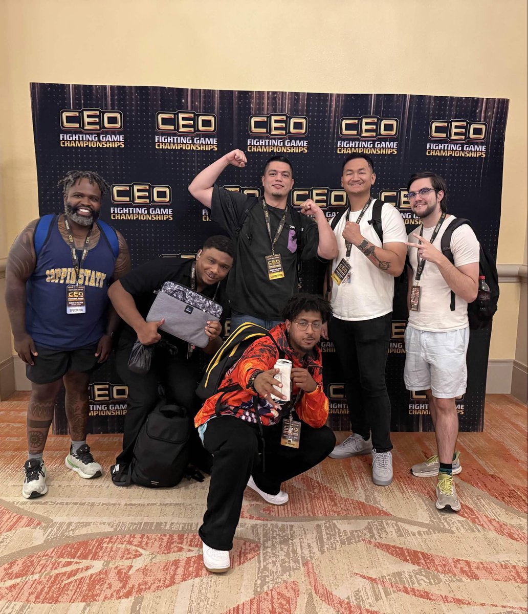 NigeLHayZ's tweet photo. Had an absolutely GOATED time at my first CEO. Unbelievable vibes. Got more experience playing against pros. Got to hang w/ some of the out of state homies. For my second ever major, I didn’t do horrible, although, Colorado FGC is on the rise. Much love ❤️ https://t.co/iYNLZSNaye