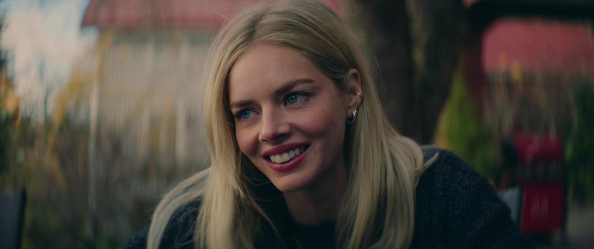 weavingsource's tweet photo. Samara Weaving as Lisa in 'Over Your Dead Body' (2026). https://t.co/RwEIsUrqLG